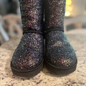 UGG Classic Short Cosmos Glitter Boots